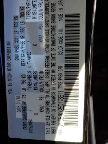 JM1DE1KY2E0178611 - 2014 MAZDA MAZDA2 SPO 黑色 照片 12