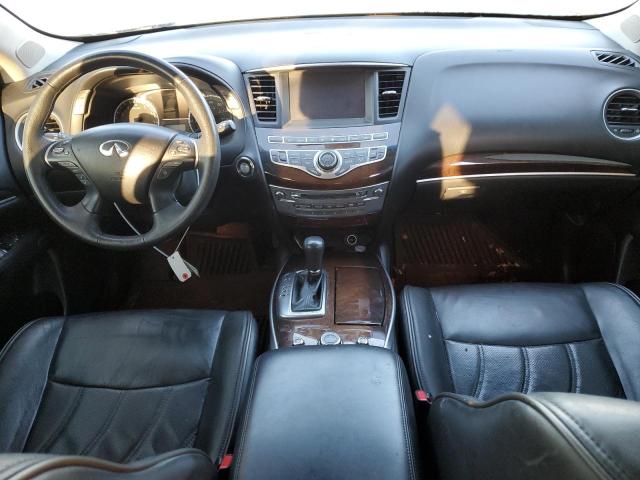 5N1AL0MMXDC349790 - 2013 INFINITI JX35 SILVER photo 8