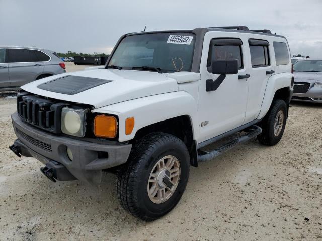 5GTDN136268106607 - 2006 HUMMER H3 WHITE photo 1