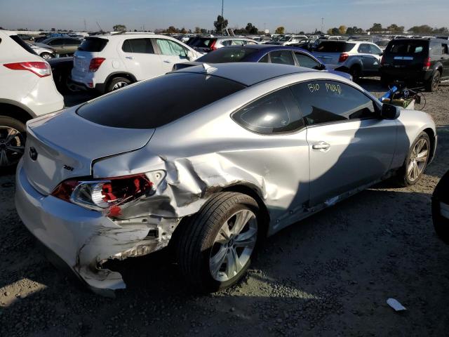 KMHHT6KD4BU054535 - 2011 HYUNDAI GENESIS CO SILVER photo 3