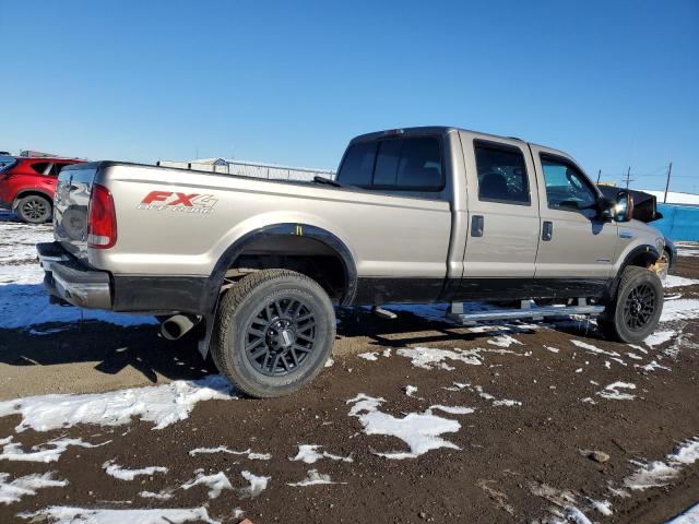 1FTWW31P85EB13663 - 2005 FORD F350 SRW S GOLD photo 3