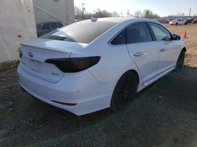 5NPE34AF2FH093719 - 2015 HYUNDAI SONATA SPO WHITE photo 3