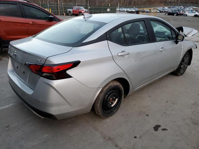 3N1CN8EV4ML875448 - 2021 NISSAN VERSA SV SILVER photo 3