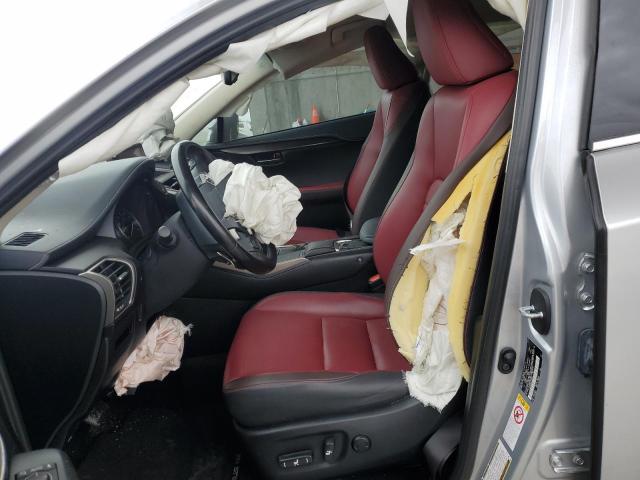 JTJYARBZ4J2101657 - 2018 LEXUS NX 300 BAS ვერცხლისფერი ფოტო 7