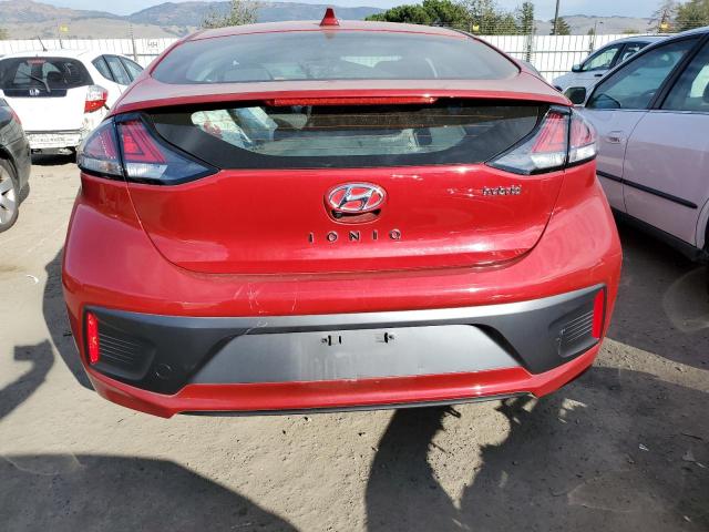 KMHC85LC6LU234824 - 2020 HYUNDAI IONIQ SEL RED photo 6