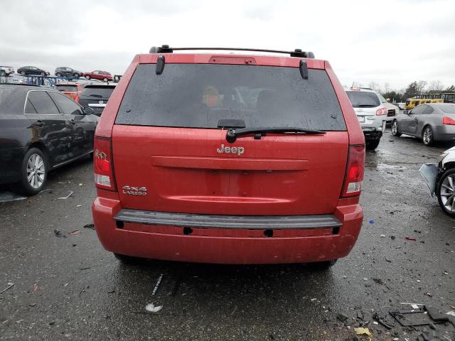 1J4PR4GKXAC151621 - 2010 JEEP GRAND CHER RED photo 6