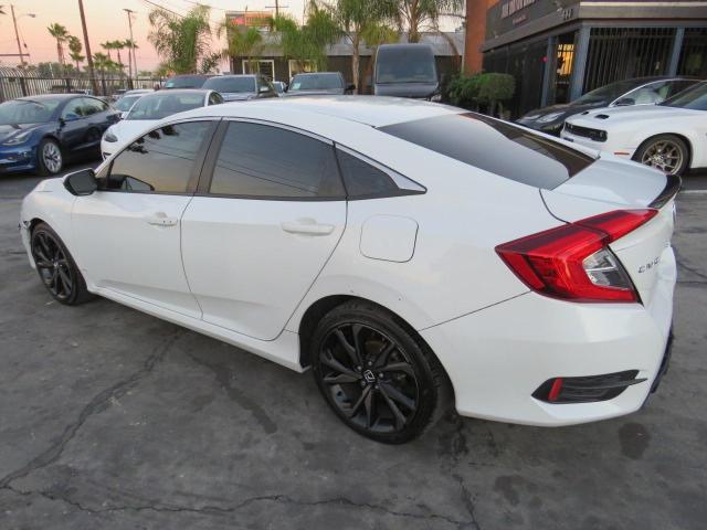 19XFC2F87ME200834 - 2021 HONDA CIVIC SPOR WHITE photo 3