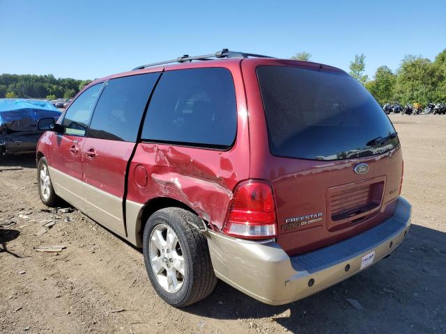 2FMDA58205BA04908 - 2005 FORD FREESTAR L RED photo 3