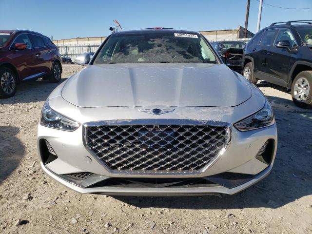 KMTG44LA9KU024972 - 2019 GENESIS G70 PRESTI SILVER photo 5