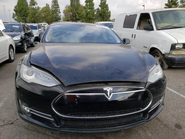 5YJSA1DP3DFP11590 - 2013 TESLA MODEL S Negro foto 5