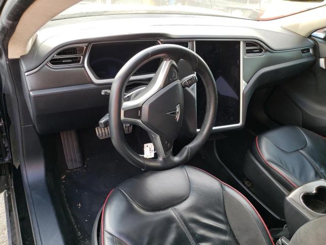 5YJSA1DP3DFP11590 - 2013 TESLA MODEL S Negro foto 8