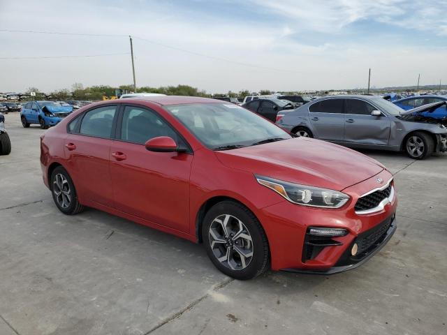 3KPF24AD2LE142682 - 2020 KIA FORTE FE RED photo 4