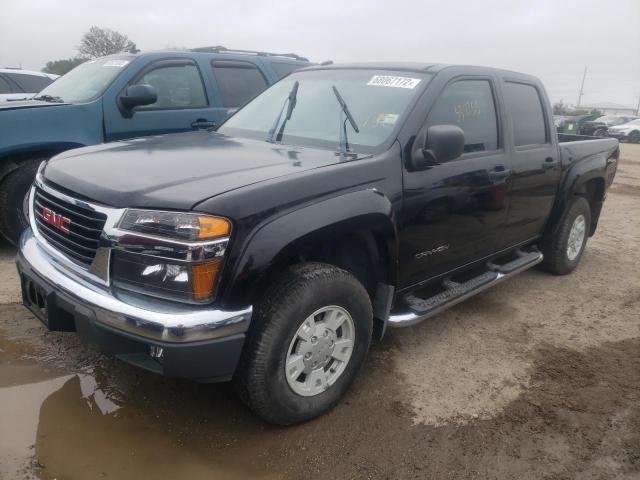 1GTDS136758221248 - 2005 GMC CANYON BLACK photo 1