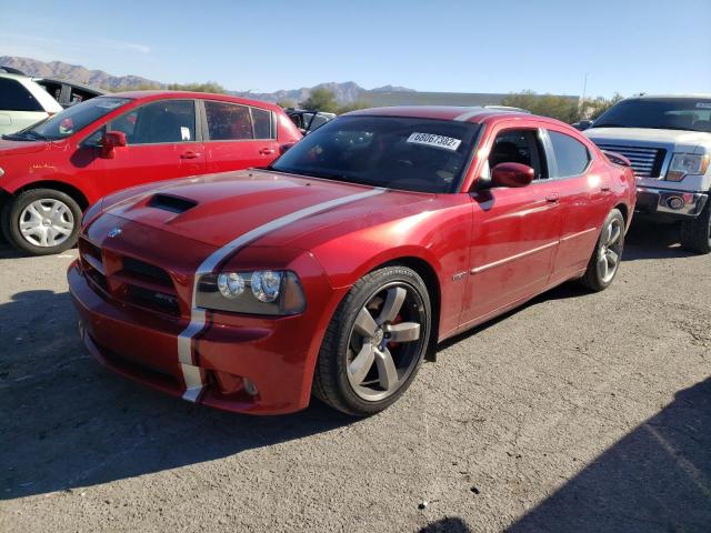 2B3KA73W56H283922 - 2006 DODGE CHARGER SR RED photo 1