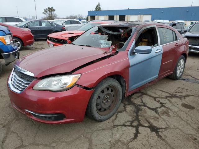 1C3CCBAB1DN635452 - 2013 CHRYSLER 200 LX RED photo 1