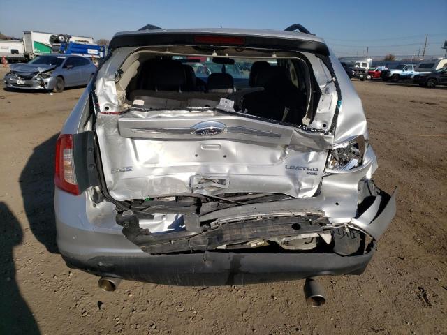 2FMDK4KC9DBA45349 - 2013 FORD EDGE LIMIT SILVER photo 6