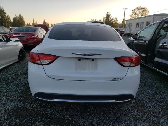 1C3CCCAB4GN110976 - 2016 CHRYSLER 200 LIMITE WHITE photo 6