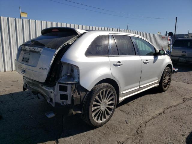 2FMDK3AK0CBA82078 - 2012 FORD EDGE SPORT SILVER photo 3