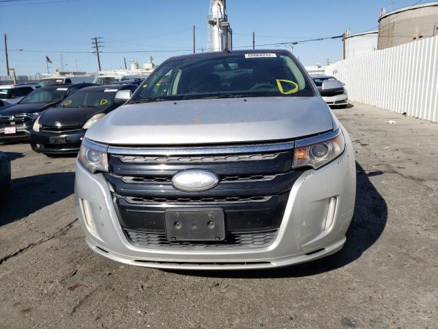 2FMDK3AK0CBA82078 - 2012 FORD EDGE SPORT SILVER photo 5