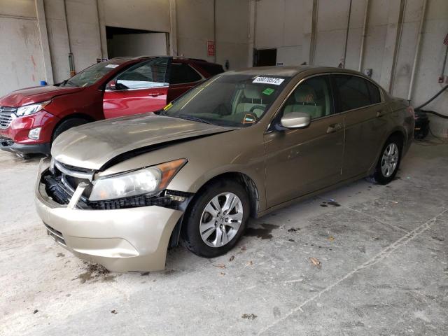 JHMCP26419C007032 - 2009 HONDA ACCORD LXP BEIGE photo 1