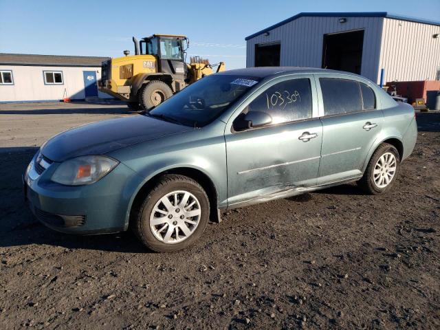 1G1AD5F53A7172663 - 2010 CHEVROLET COBALT 1LT GREEN photo 1