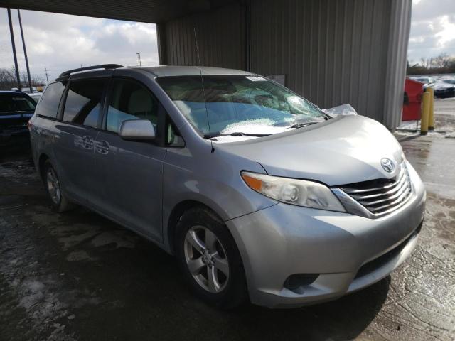 5TDKK3DC9BS125099 - 2011 TOYOTA SIENNA LE GRAY photo 4