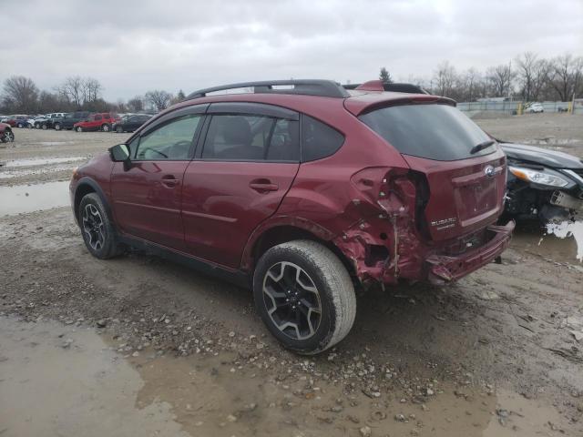 JF2GPANC9HH234512 - 2017 SUBARU CROSSTREK MAROON photo 2