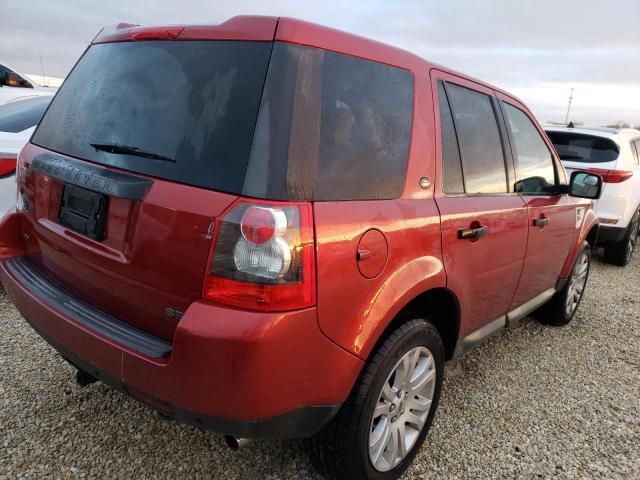 SALFS24N88H012747 - 2008 LAND ROVER LR2 SE TEC RED photo 3