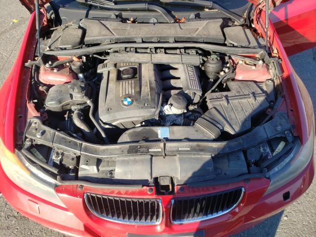 WBAVC73558KP39326 - 2008 BMW 328XI SULE RED photo 11