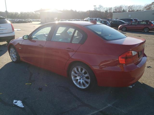 WBAVC73558KP39326 - 2008 BMW 328XI SULE RED photo 2