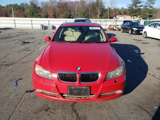 WBAVC73558KP39326 - 2008 BMW 328XI SULE RED photo 5