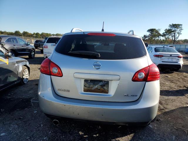 JN8AS58V89W169306 - 2009 NISSAN ROGUE SILVER photo 6