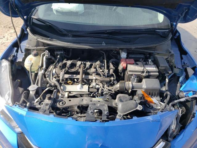 3N1CN8EV6ML877296 - 2021 NISSAN VERSA SV BLUE photo 11