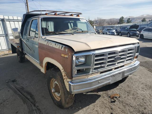 1FTHX2611GKA68669 - 1986 FORD F250 GREEN photo 4