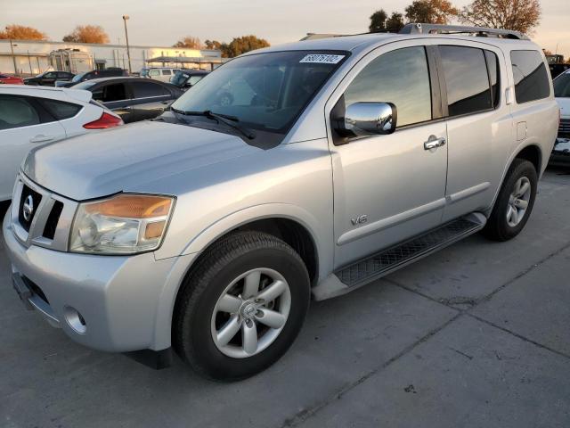 5N1AA08D88N627578 - 2008 NISSAN ARMADA SE SILVER photo 1