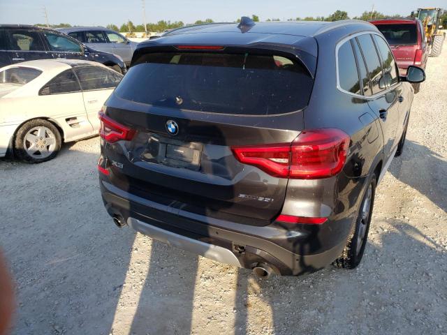 5UXTY3C04M9F57631 - 2021 BMW X3 SDRIVE3 BLACK photo 3