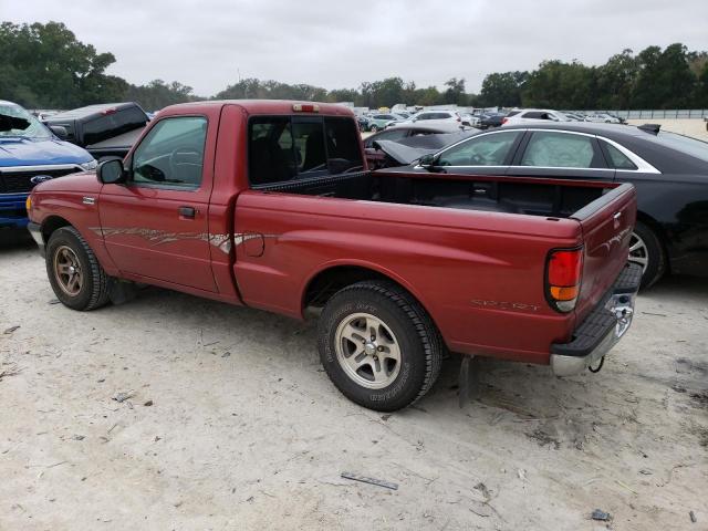 4F4YR12C8XTM13516 - 1999 MAZDA B2500 BURGUNDY photo 2