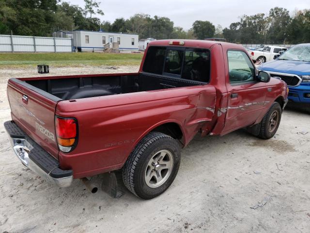 4F4YR12C8XTM13516 - 1999 MAZDA B2500 BURGUNDY photo 3