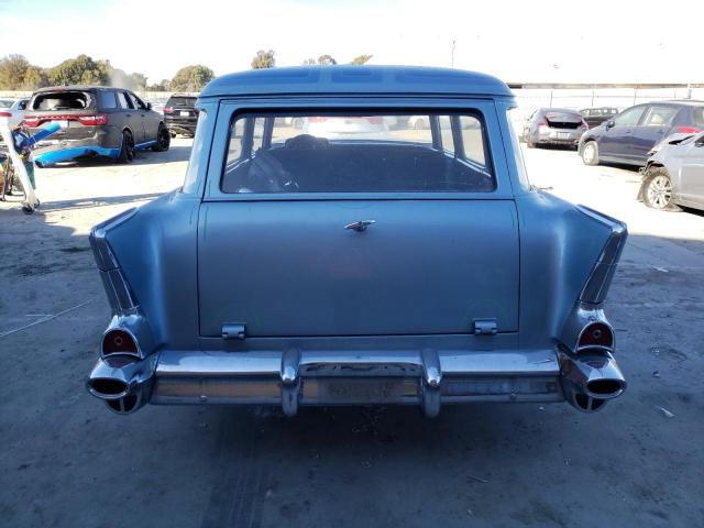 VA57L207030 - 1957 CHEVROLET 210 WAGON BLUE photo 6