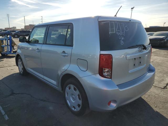 JTLZE4FE7CJ005380 - 2012 TOYOTA SCION XB ვერცხლისფერი ფოტო 2