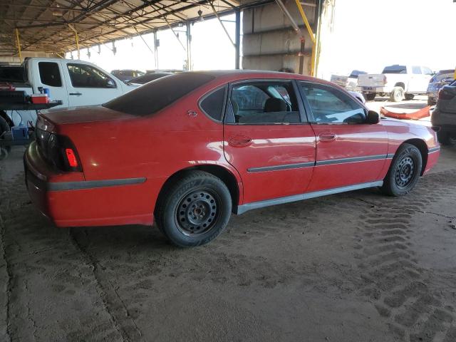 2G1WF52E149100322 - 2004 CHEVROLET IMPALA RED photo 3