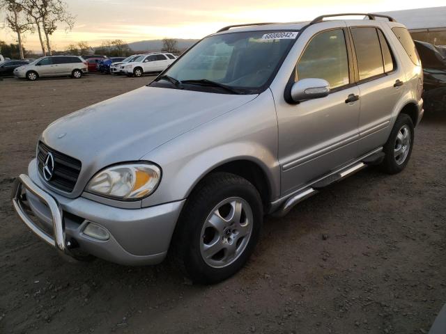 4JGAB54E72A297827 - 2002 MERCEDES-BENZ ML 320 SILVER photo 1