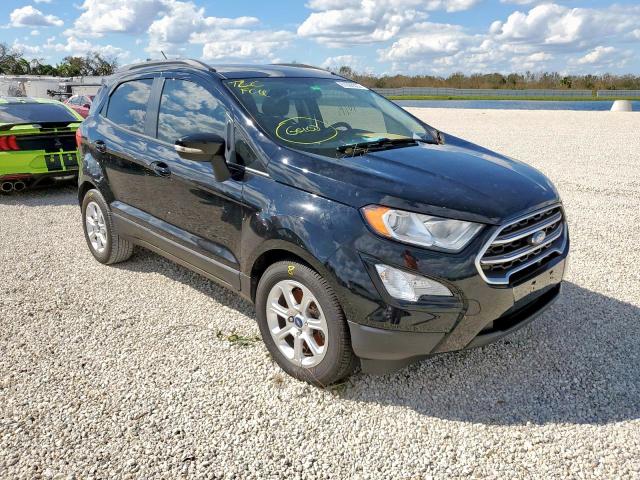 MAJ3S2GE8KC269357 - 2019 FORD ECOSPORT S BLACK photo 1