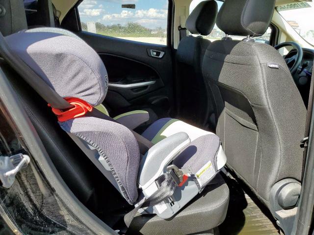 MAJ3S2GE8KC269357 - 2019 FORD ECOSPORT S BLACK photo 6