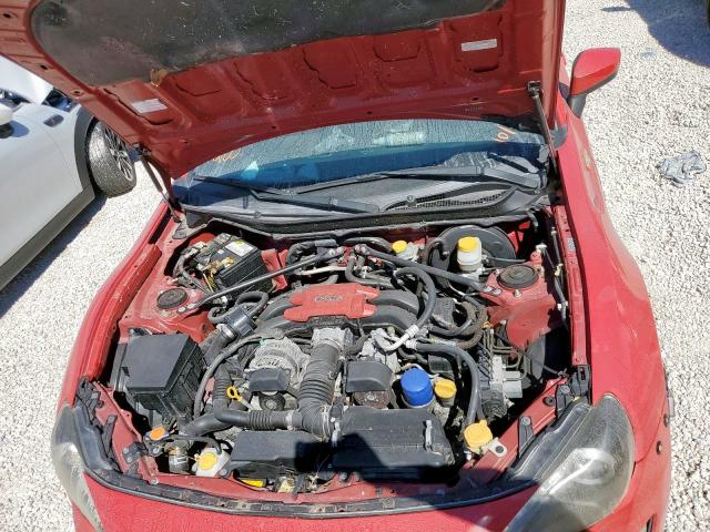 JF1ZNAA16G9701742 - 2016 TOYOTA SCION FR-S RED photo 7