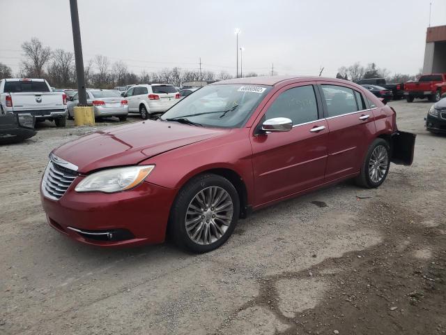 1C3CCBCB9CN200898 - 2012 CHRYSLER 200 LIMITE MAROON photo 1