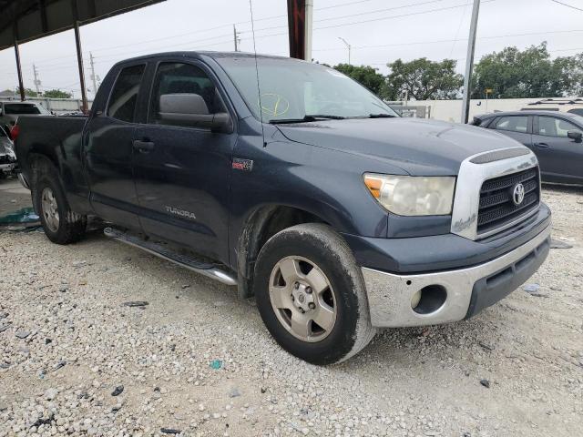 5TBRV54188S474093 - 2008 TOYOTA TUNDRA DOU BLUE photo 4