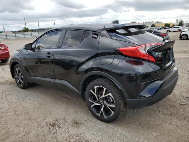 NMTKHMBX8MR122139 - 2021 TOYOTA C-HR XLE BLACK photo 2