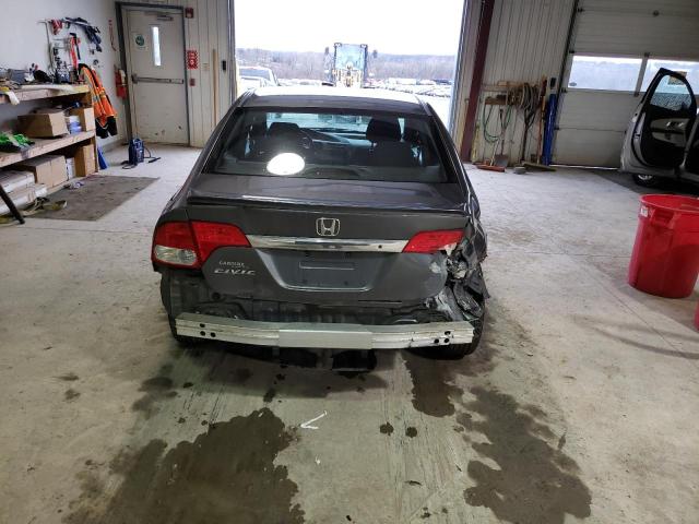 2HGFA1F65AH316050 - 2010 HONDA CIVIC LX-S رمادي صورة 6