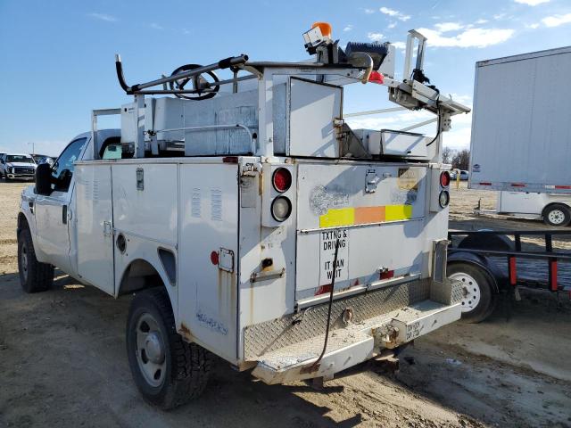 1FDWF31548EE39264 - 2008 FORD F350 SRW S WHITE photo 2